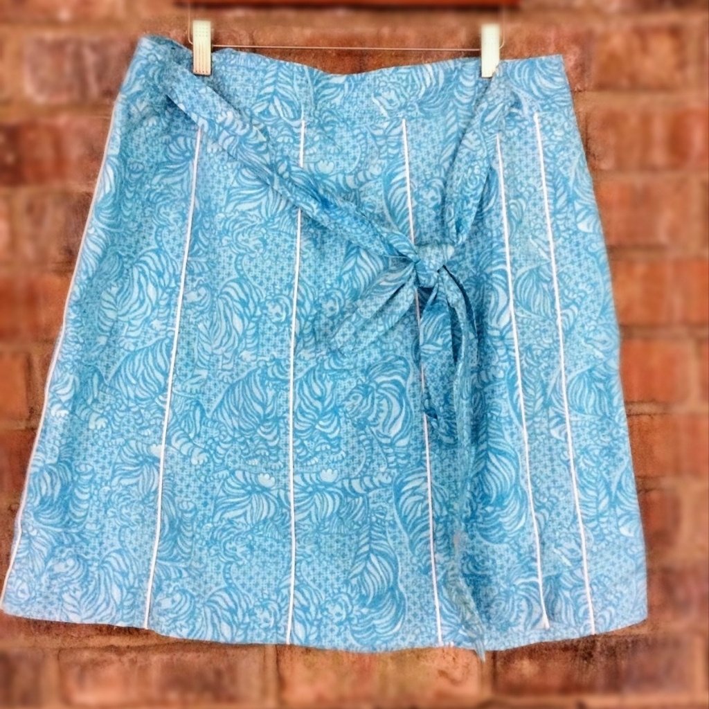 Lilly Pulitzer Jubilee Wrap Skirt